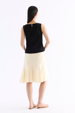 Adrina Boat-Neck Top