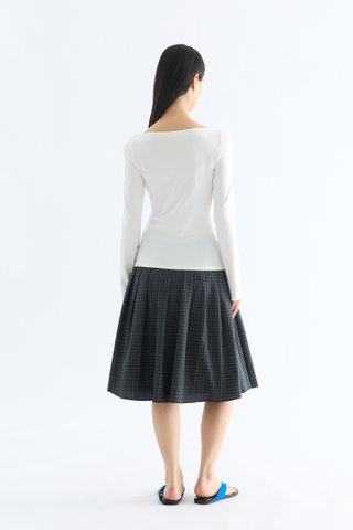 Kristen Boat Neck Top