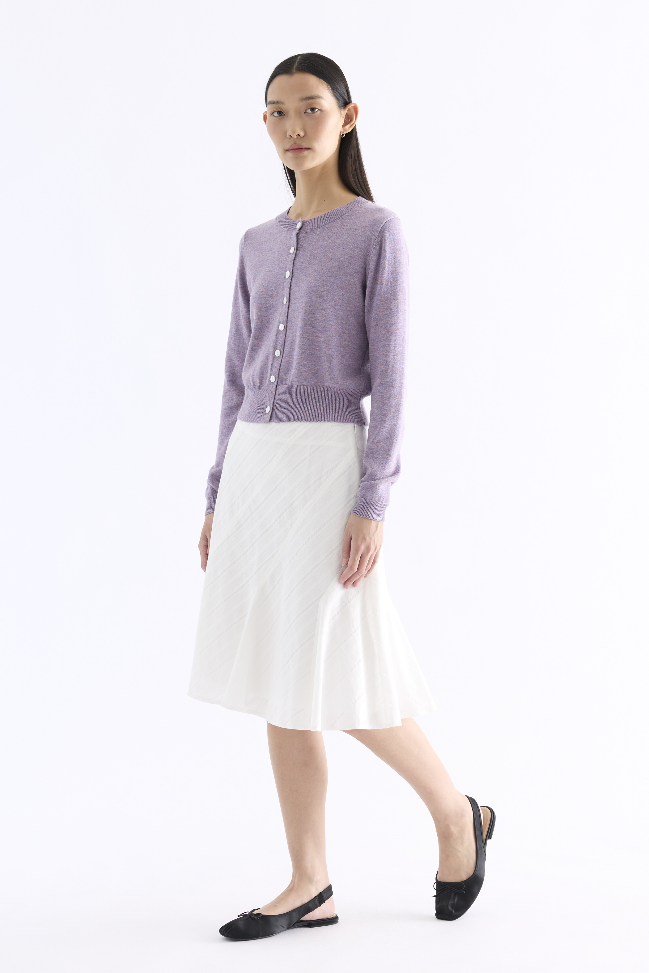 Eloise Low-Rise Flare Skirt