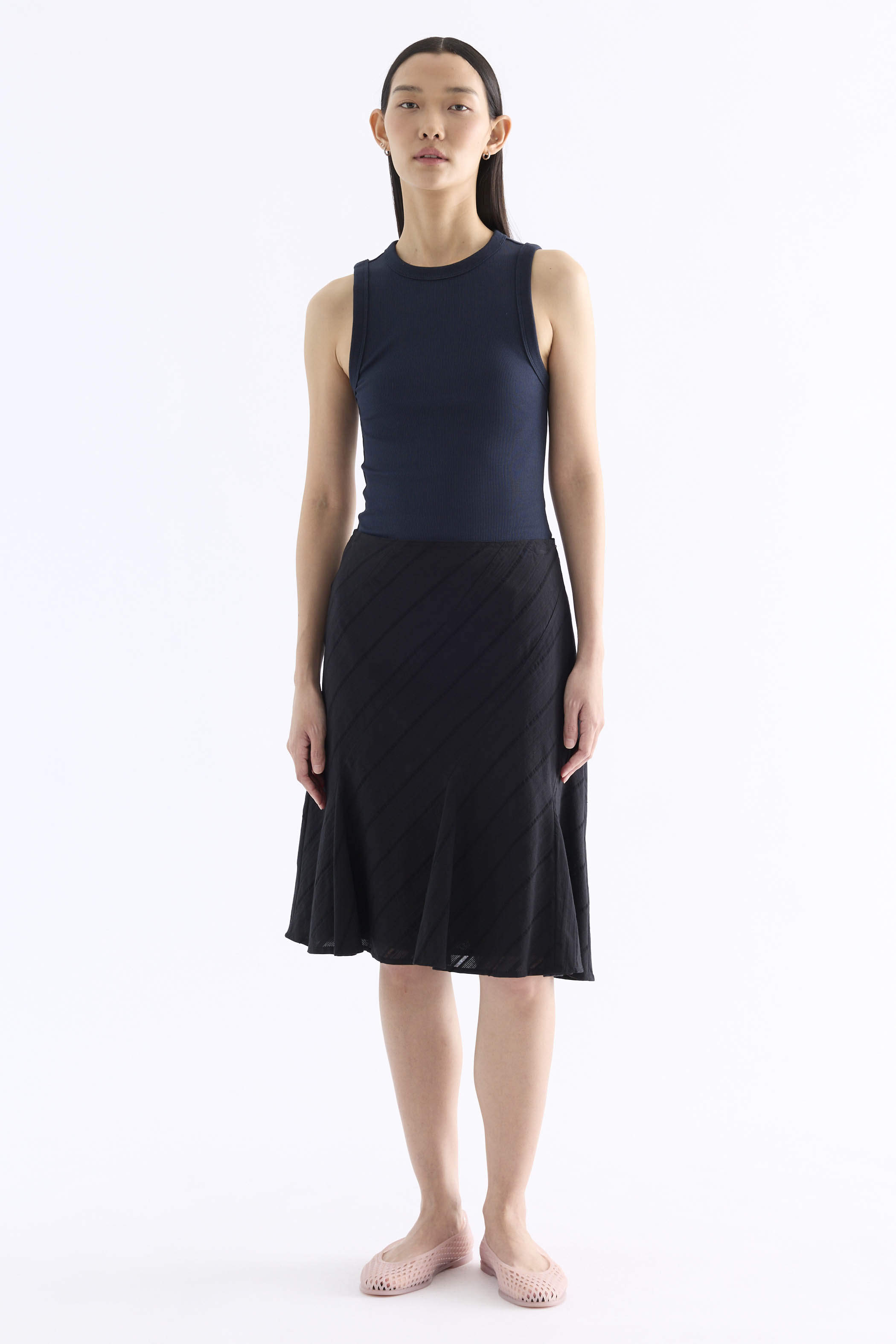Eloise Low-Rise Flare Skirt