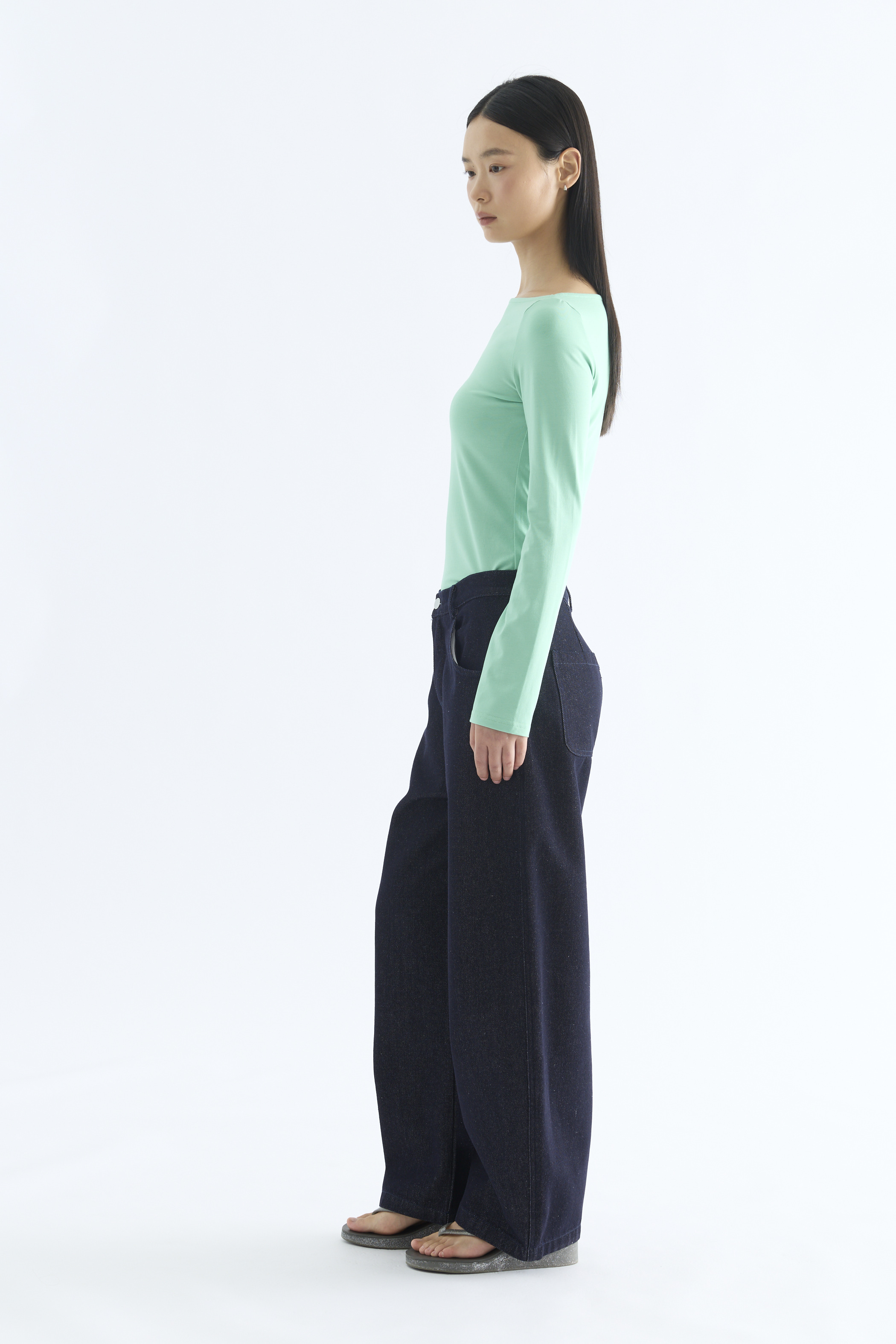 Elvie Mid-Rise Jeans