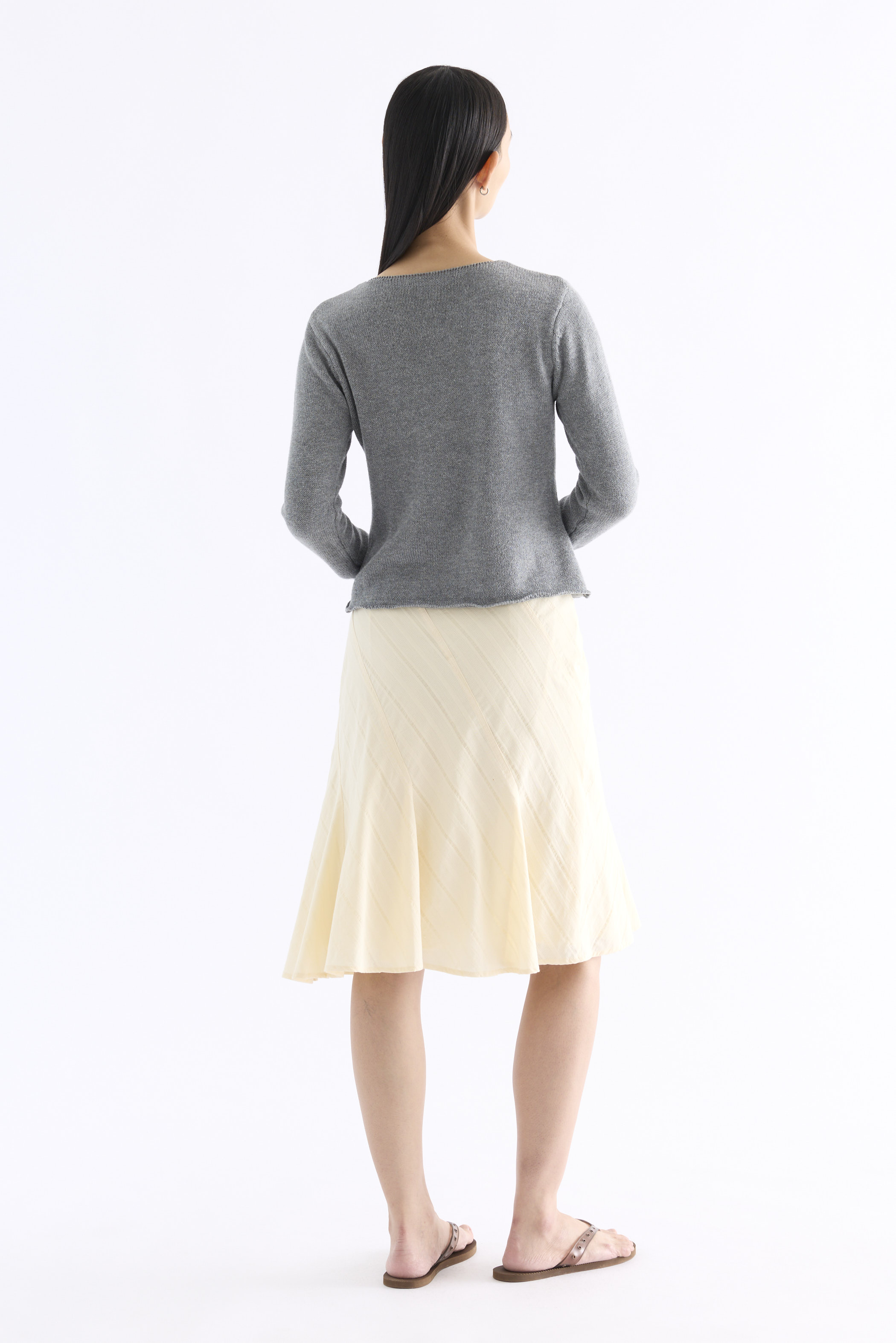 Eloise Low-Rise Flare Skirt