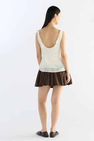 Midella Frill-Collar Top