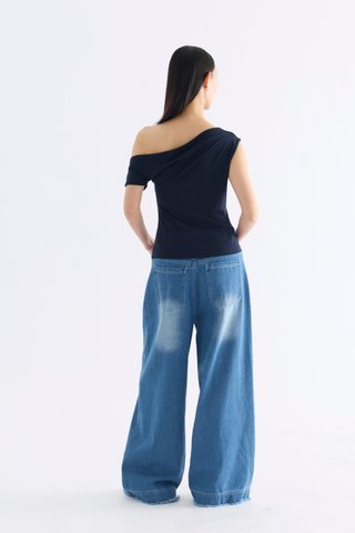 Maja Off Shoulder Drape Top