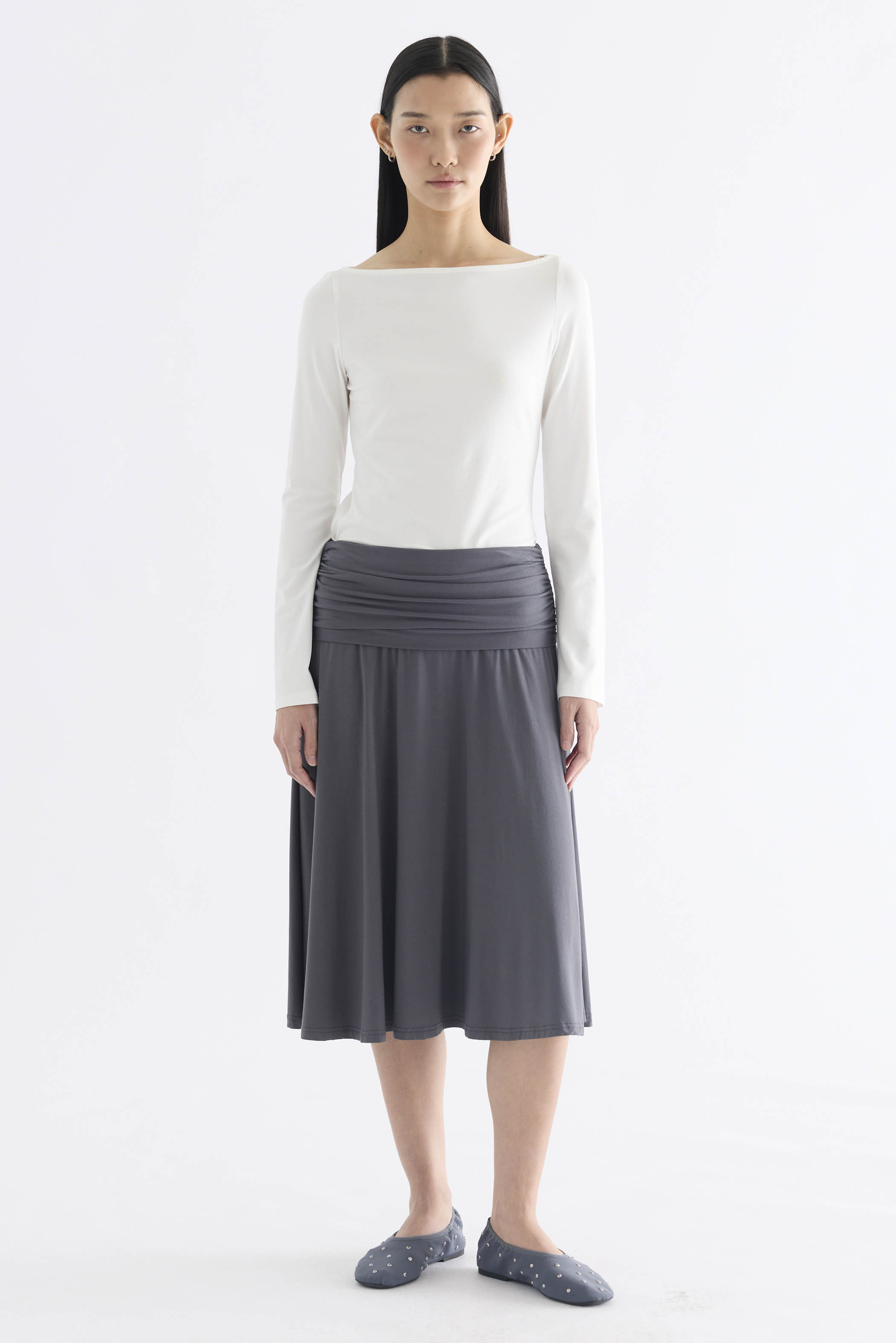 Lorene Ruch Waist Skirt