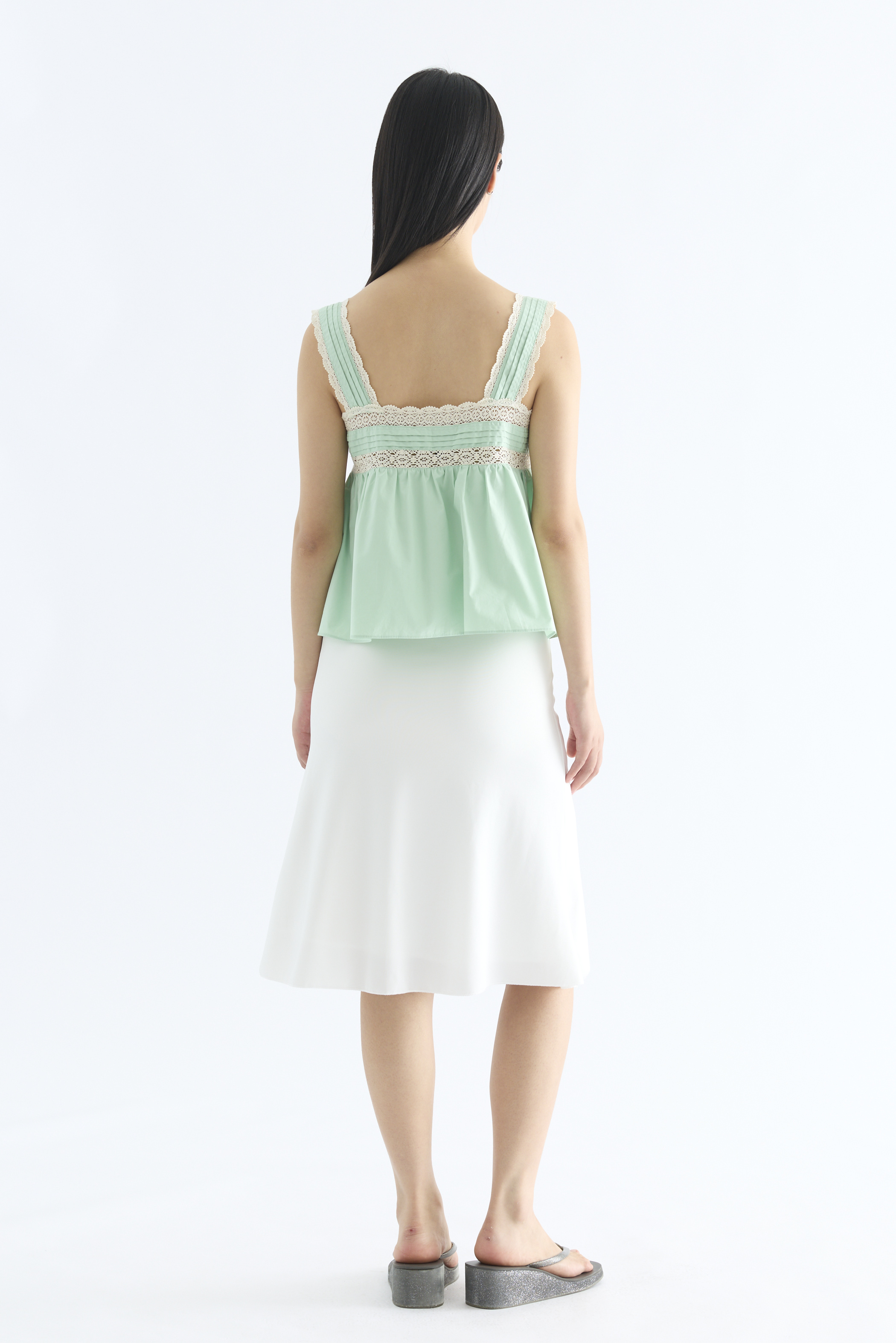 Belle Empire Lace Top