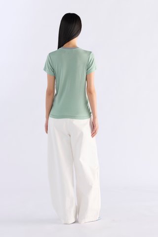 Joey Contrast Neck Tee