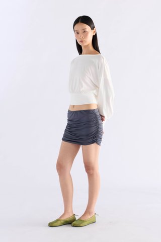 Sarah Ruch Stretch Mini Skirt