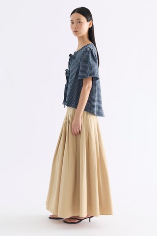 Sonia Pleated Full Skirt