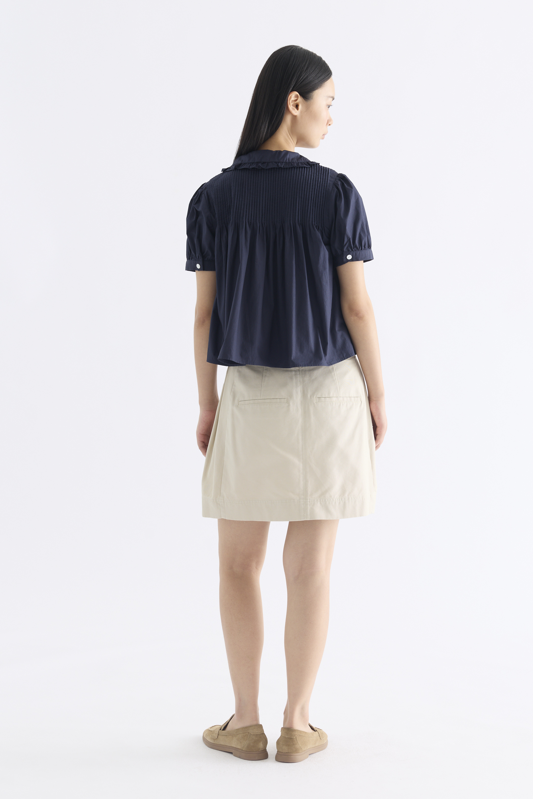 Tarea Pin-Tuck Shirt
