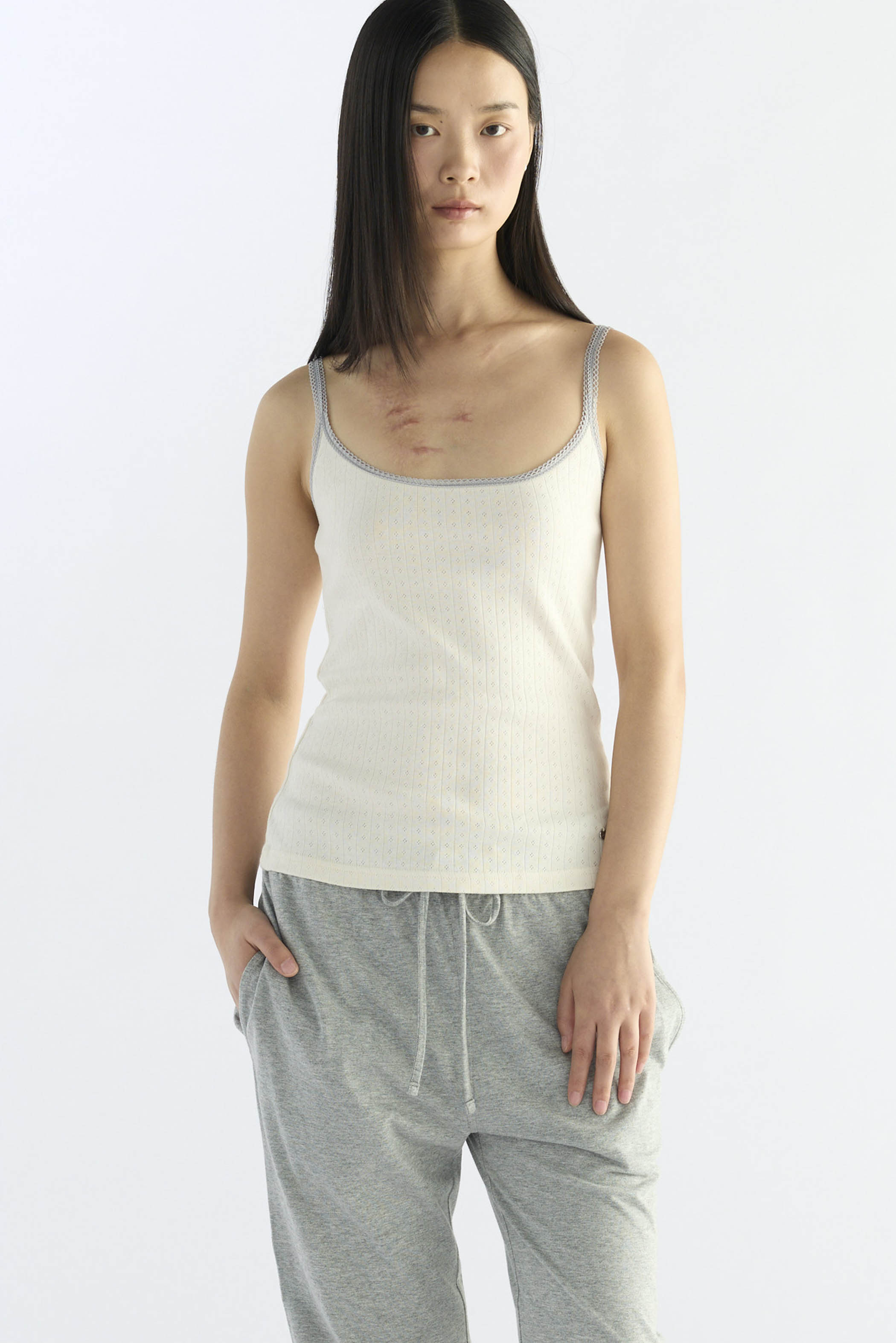 Pointelle Lace Camisole