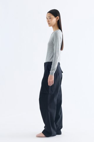 Carlo Mid-Rise Straight Leg Cargo Jeans