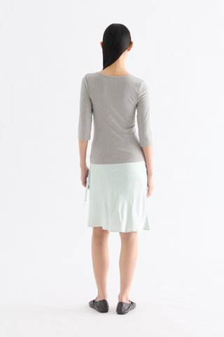 Evie Half Button Long Sleeve Top