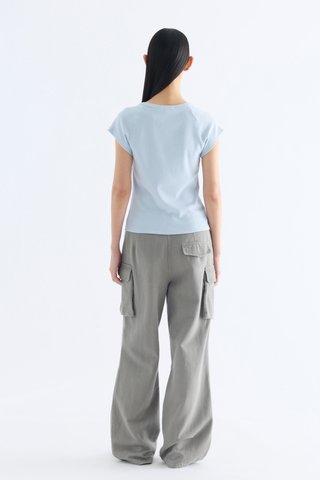 Maive Cap Sleeve Top
