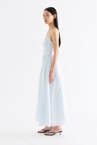 Rowyn Crochet-Trim Dress
