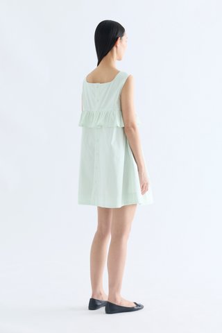 Zelia Apron Mini Dress