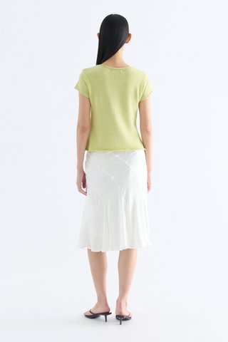 Kelyn Button-Down Knit Top