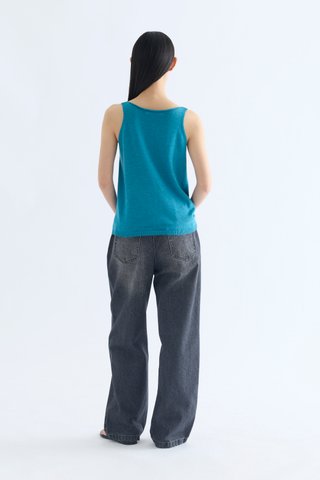 Erika Cowl Neck Knit Tank