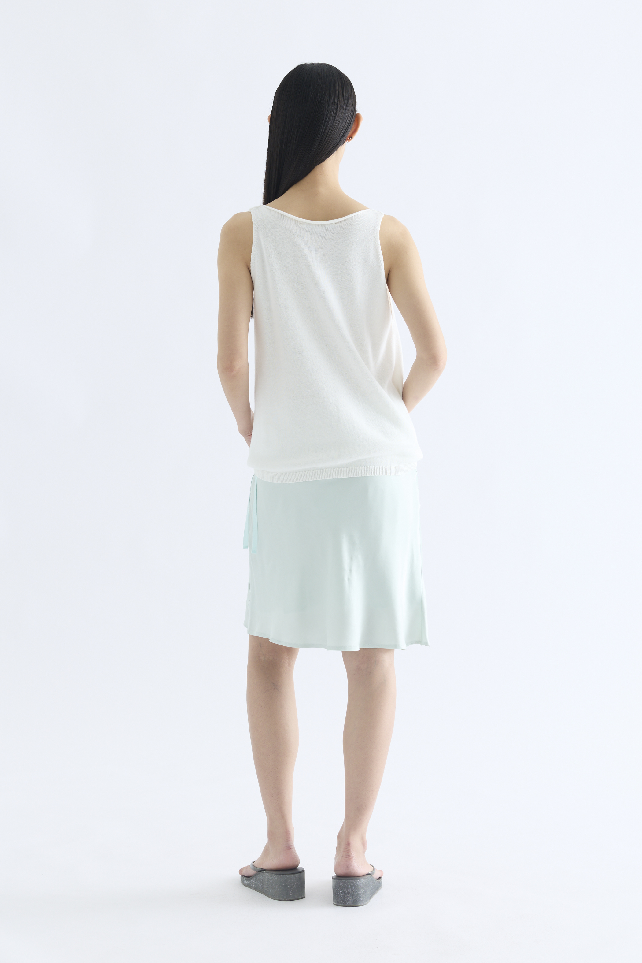 Erika Cowl Neck Knit Tank