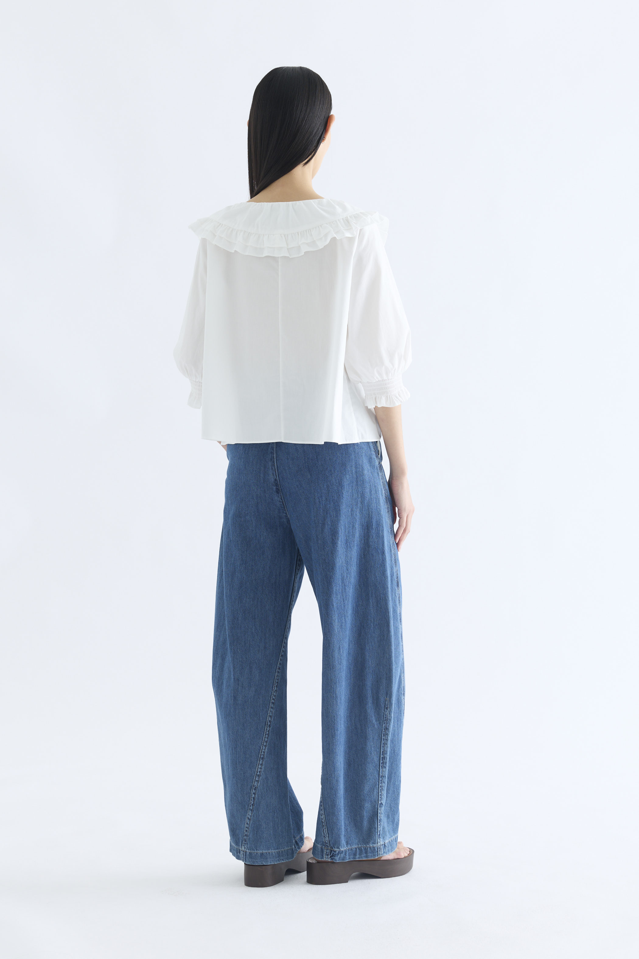 Calla Bib Collar Blouse