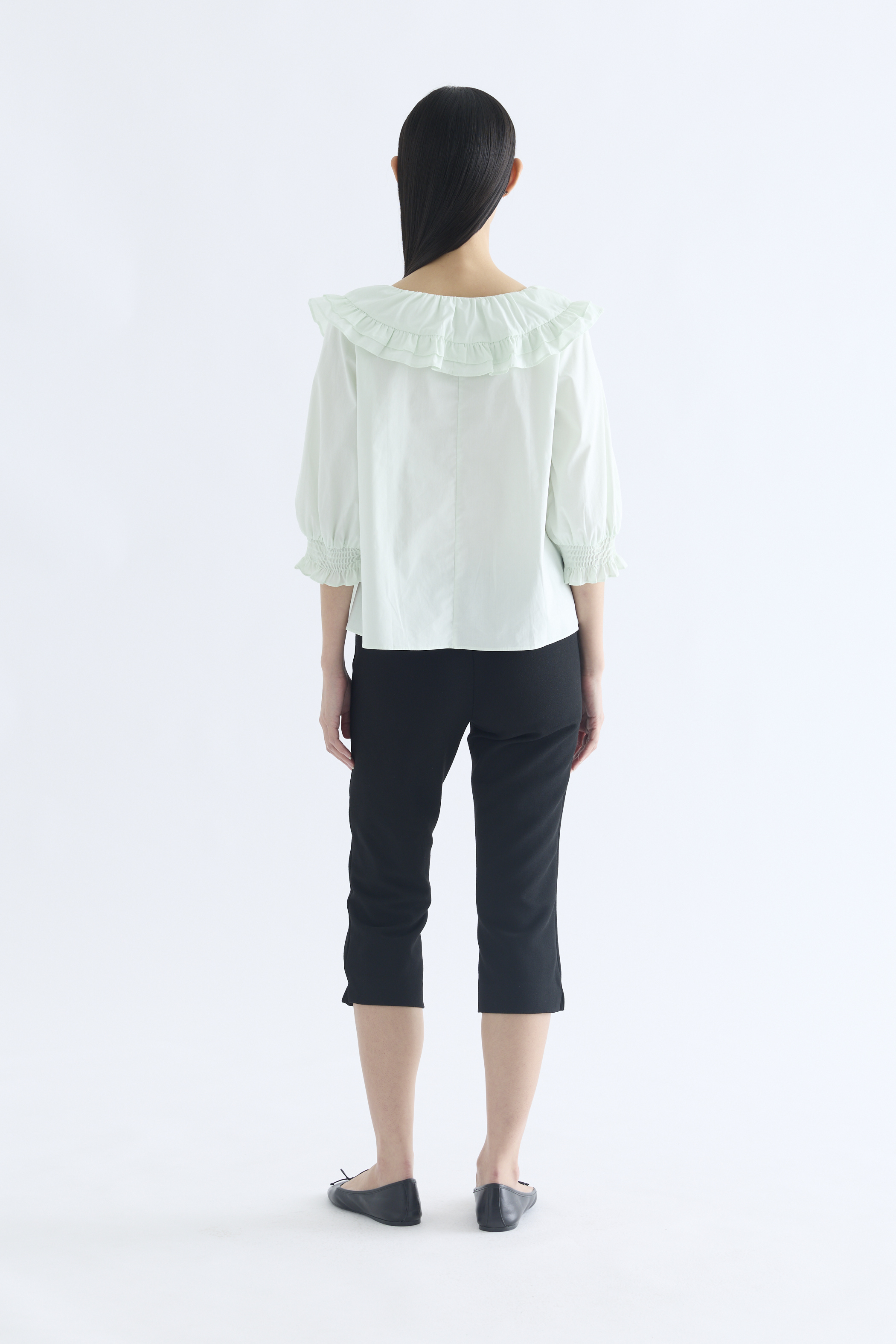Calla Bib Collar Blouse