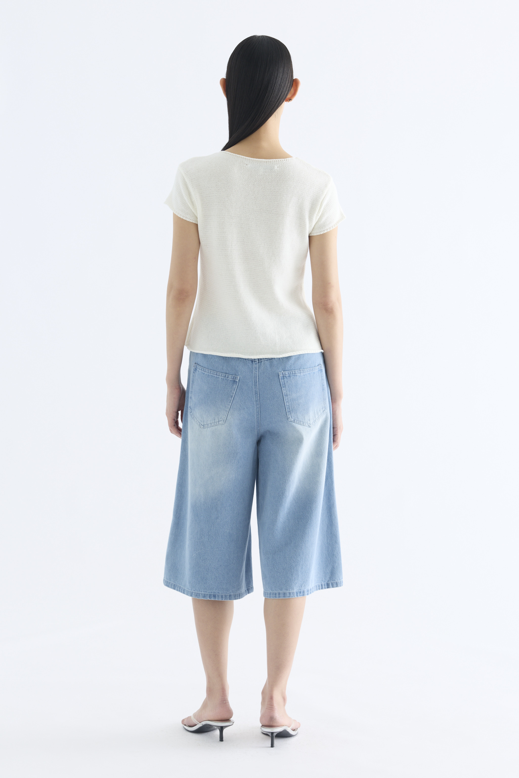 Kelyn Button-Down Knit Top