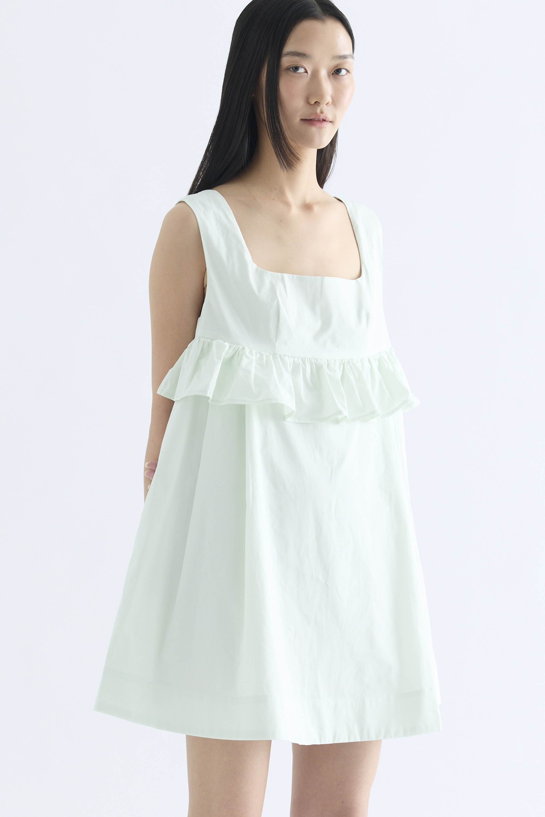 Zelia Apron Mini Dress