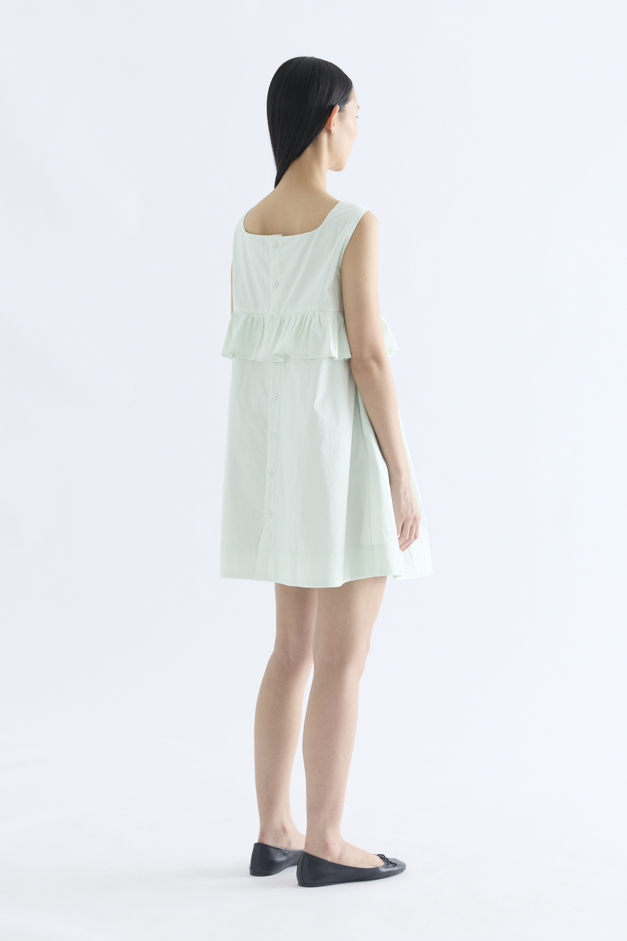 Zelia Apron Mini Dress