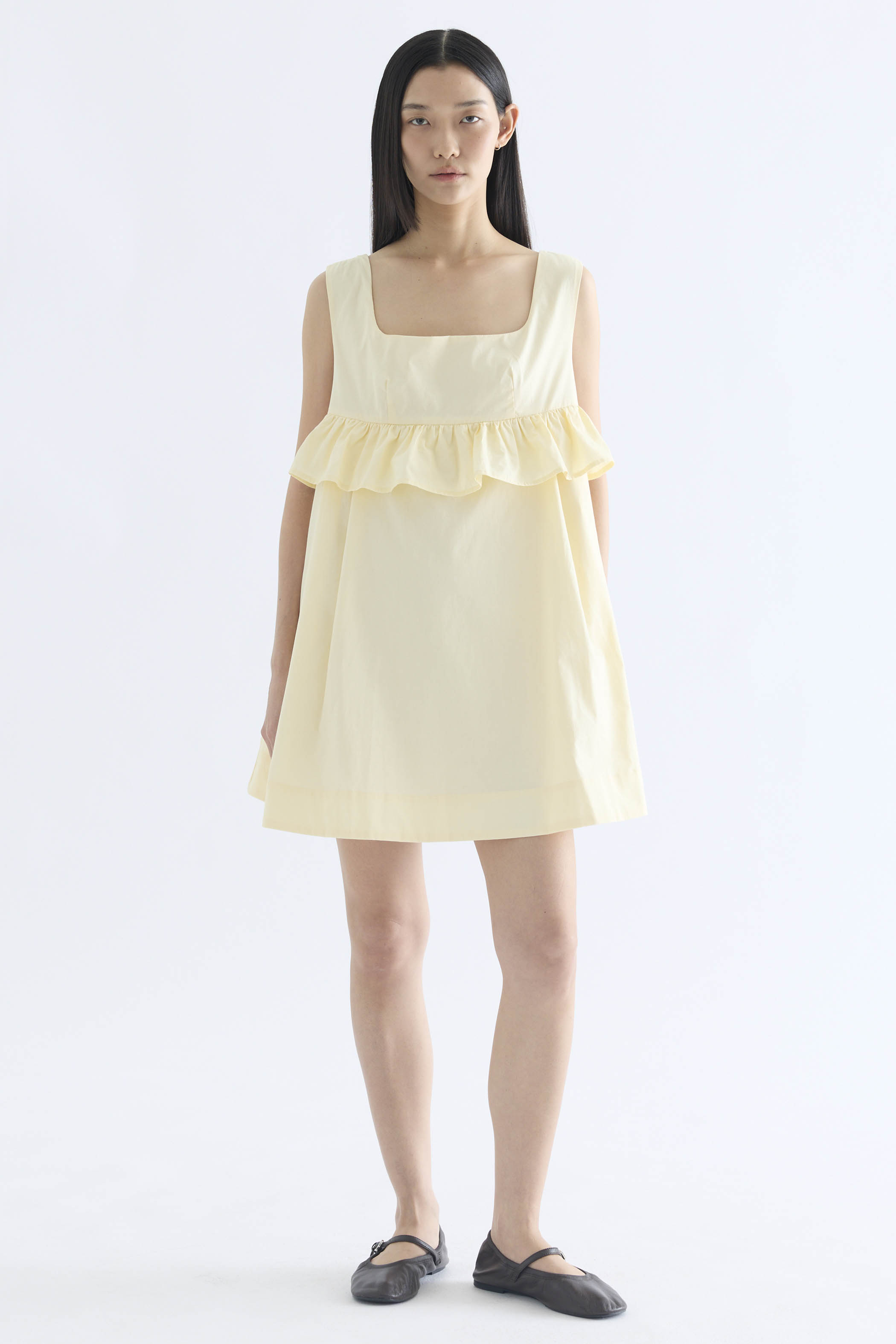 Zelia Apron Mini Dress