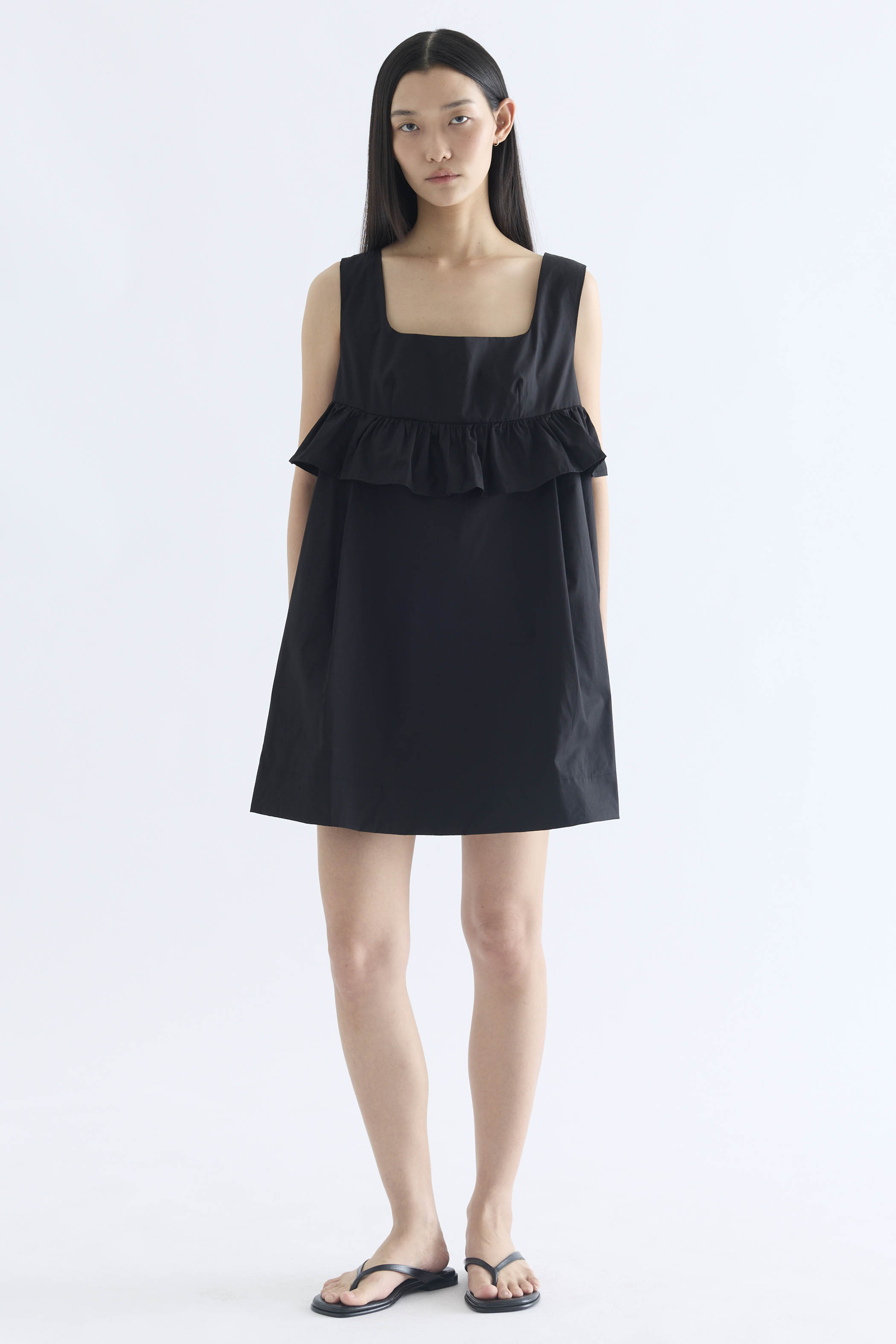 Zelia Apron Mini Dress