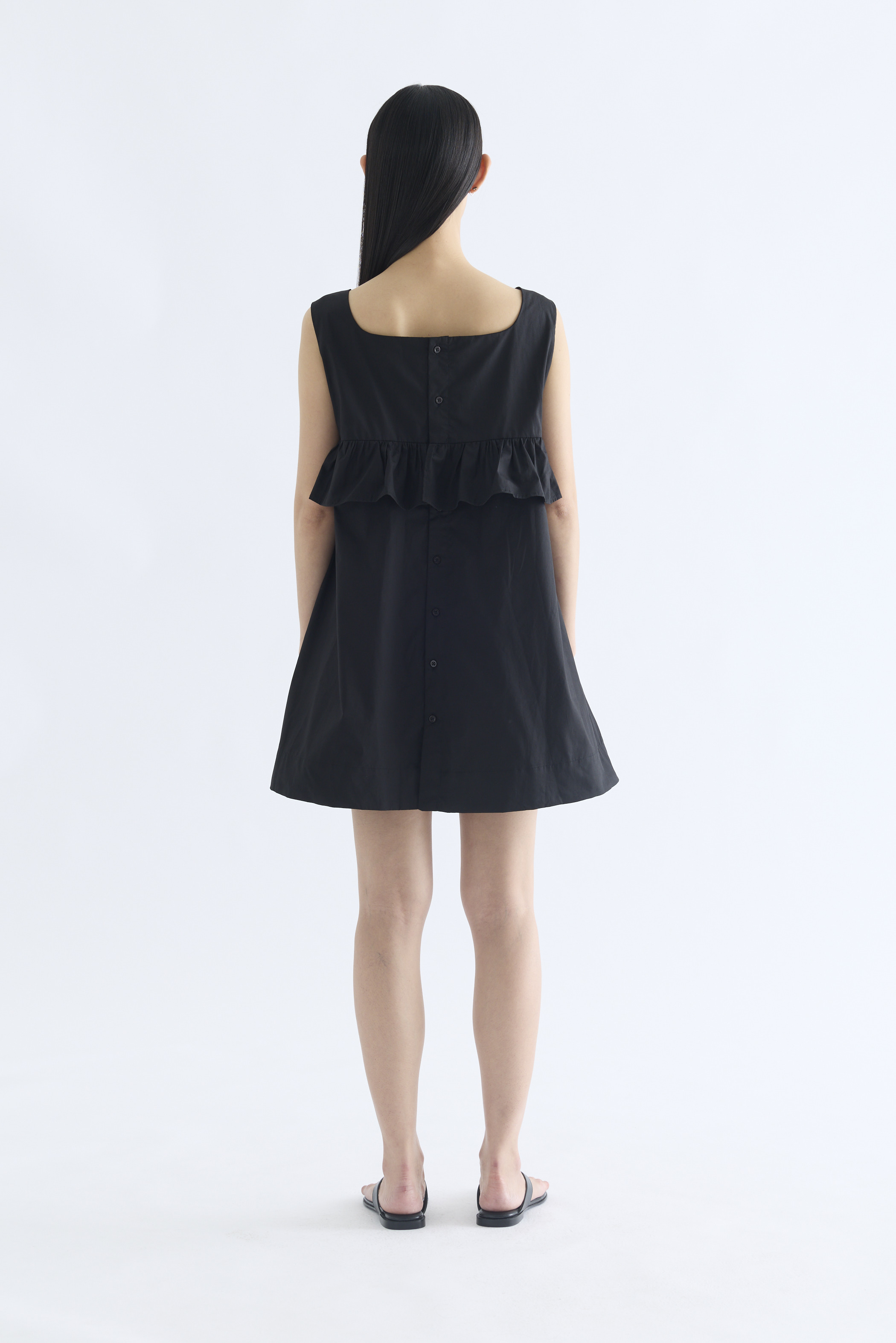 Zelia Apron Mini Dress
