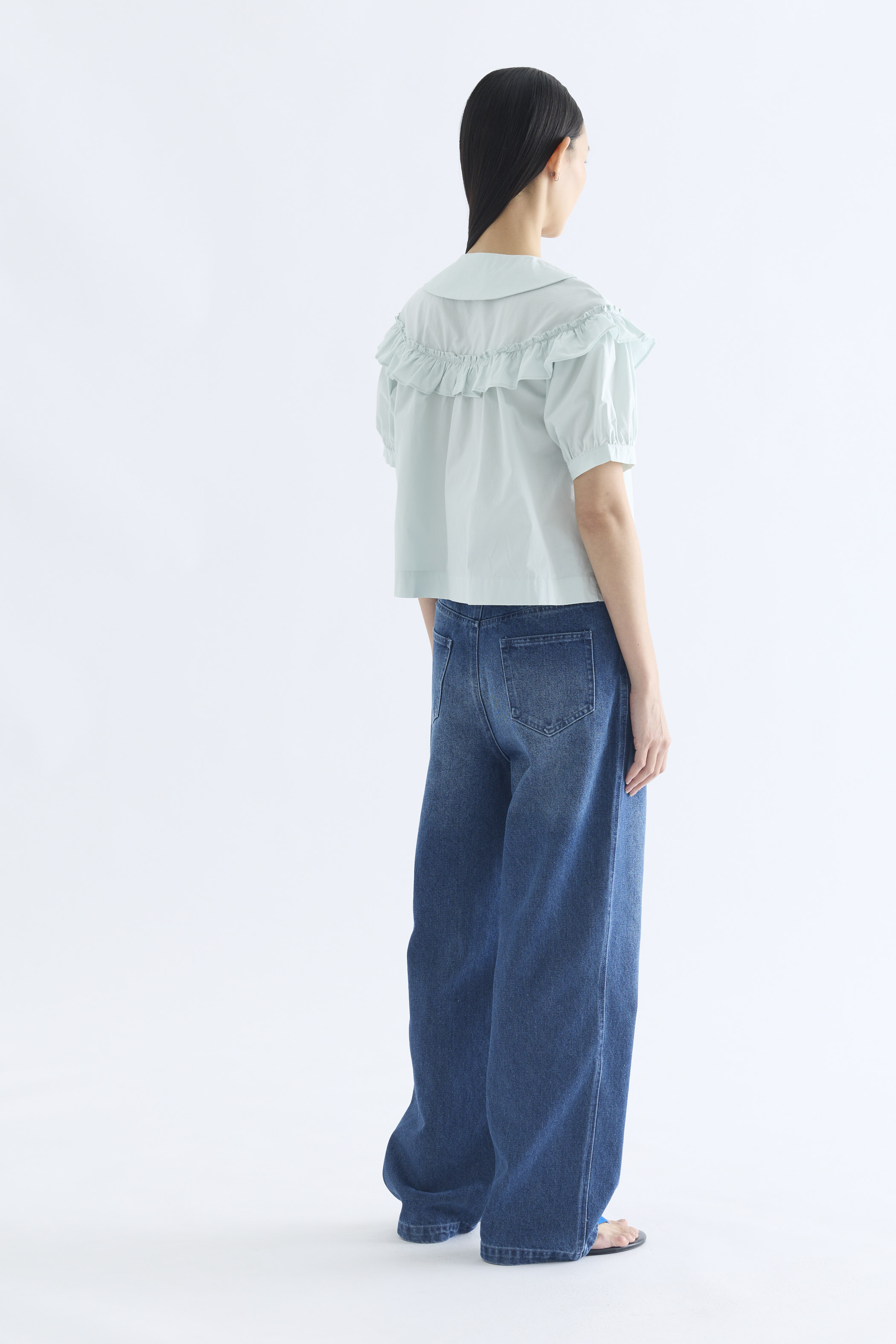 Ophelia Ruffle Yoke Shirt