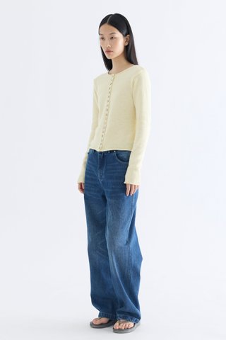 Alivia Button-Down Knit Cardigan