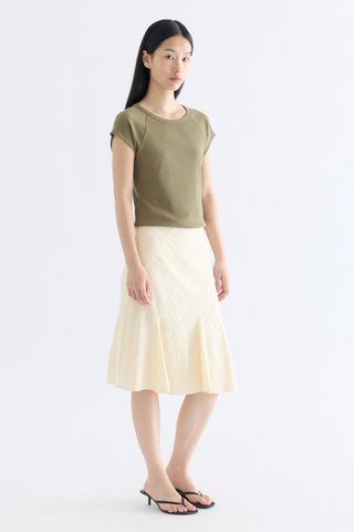 Eloise Low-Rise Flare Skirt