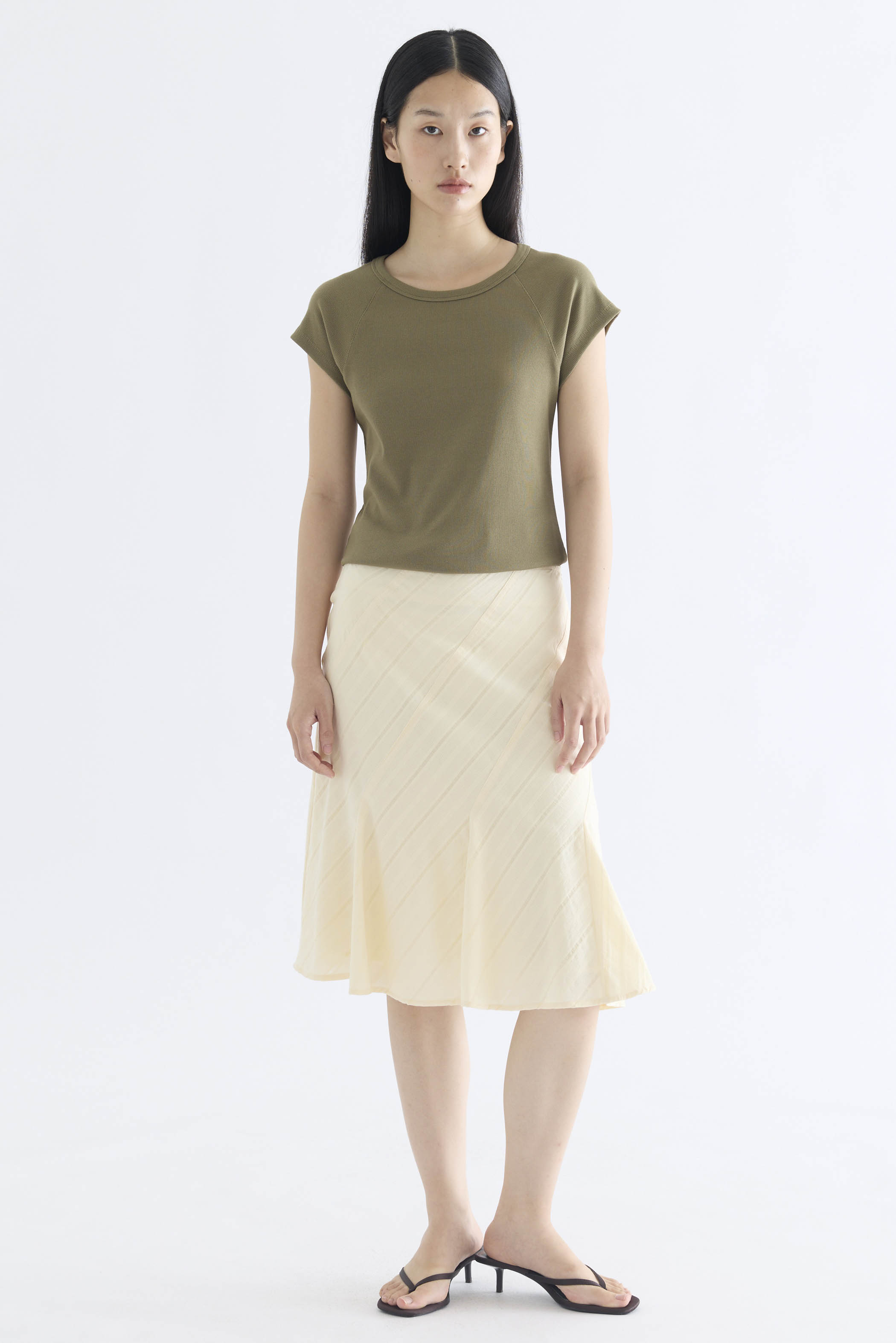 Eloise Low-Rise Flare Skirt