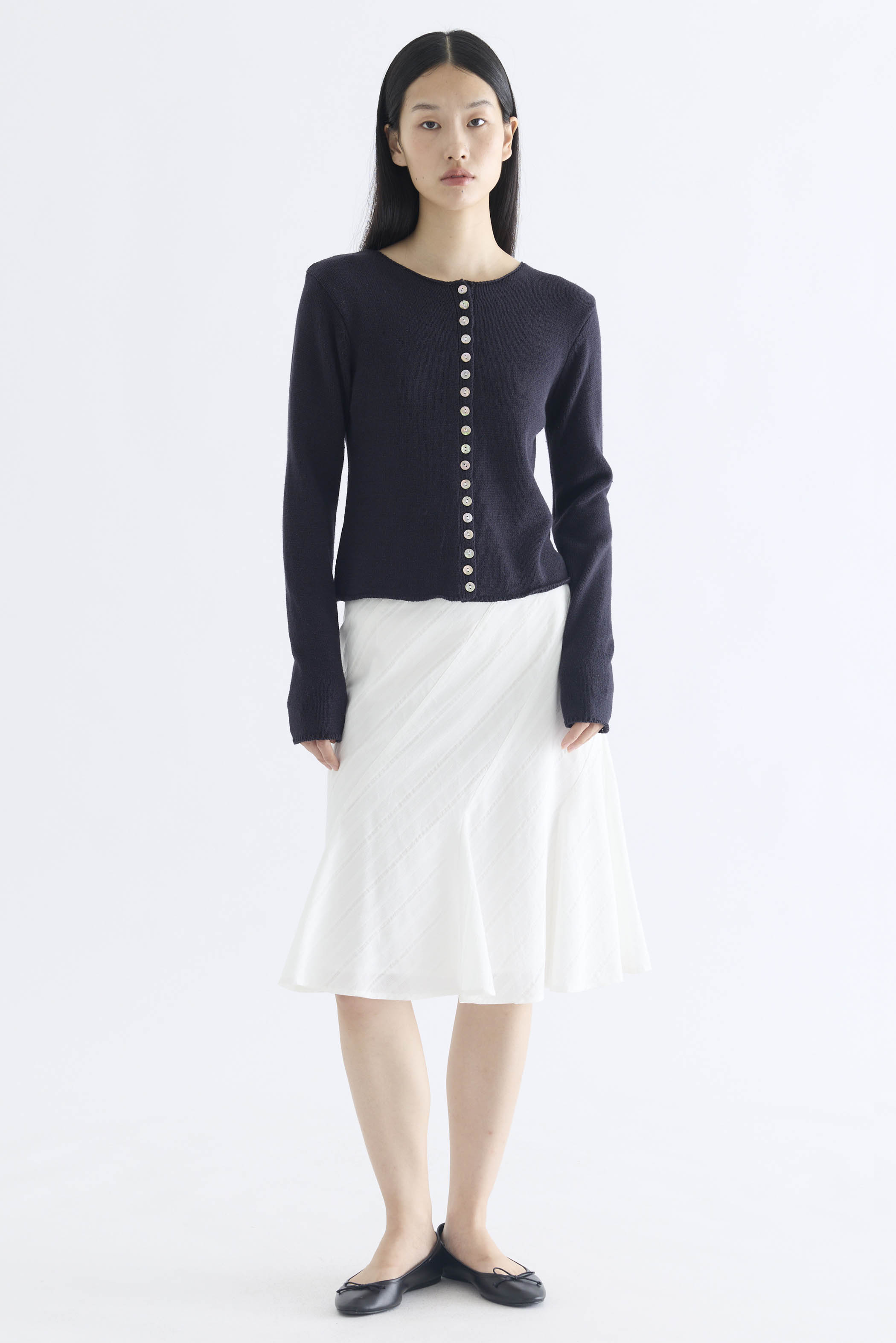 Eloise Low-Rise Flare Skirt