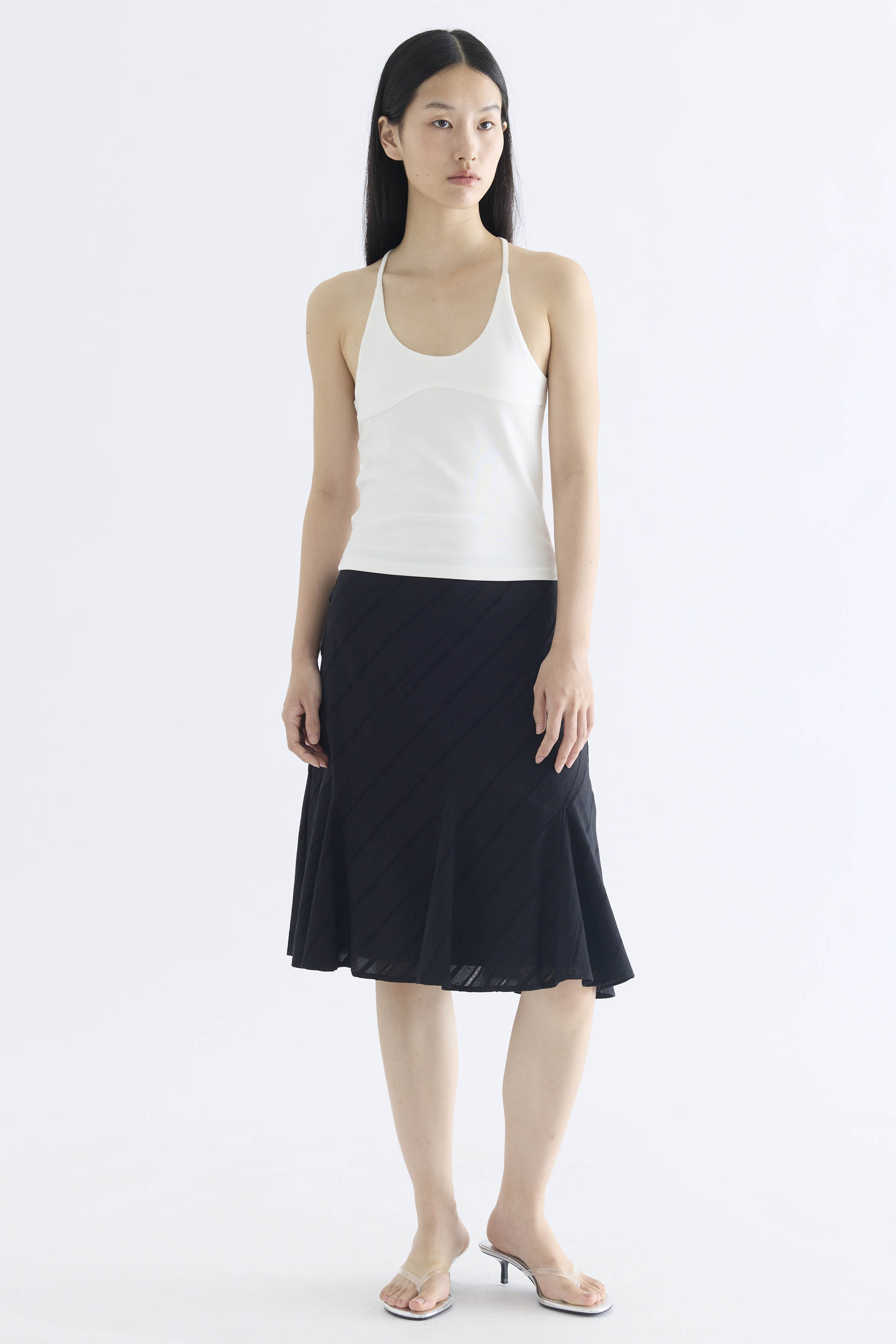 Eloise Low-Rise Flare Skirt