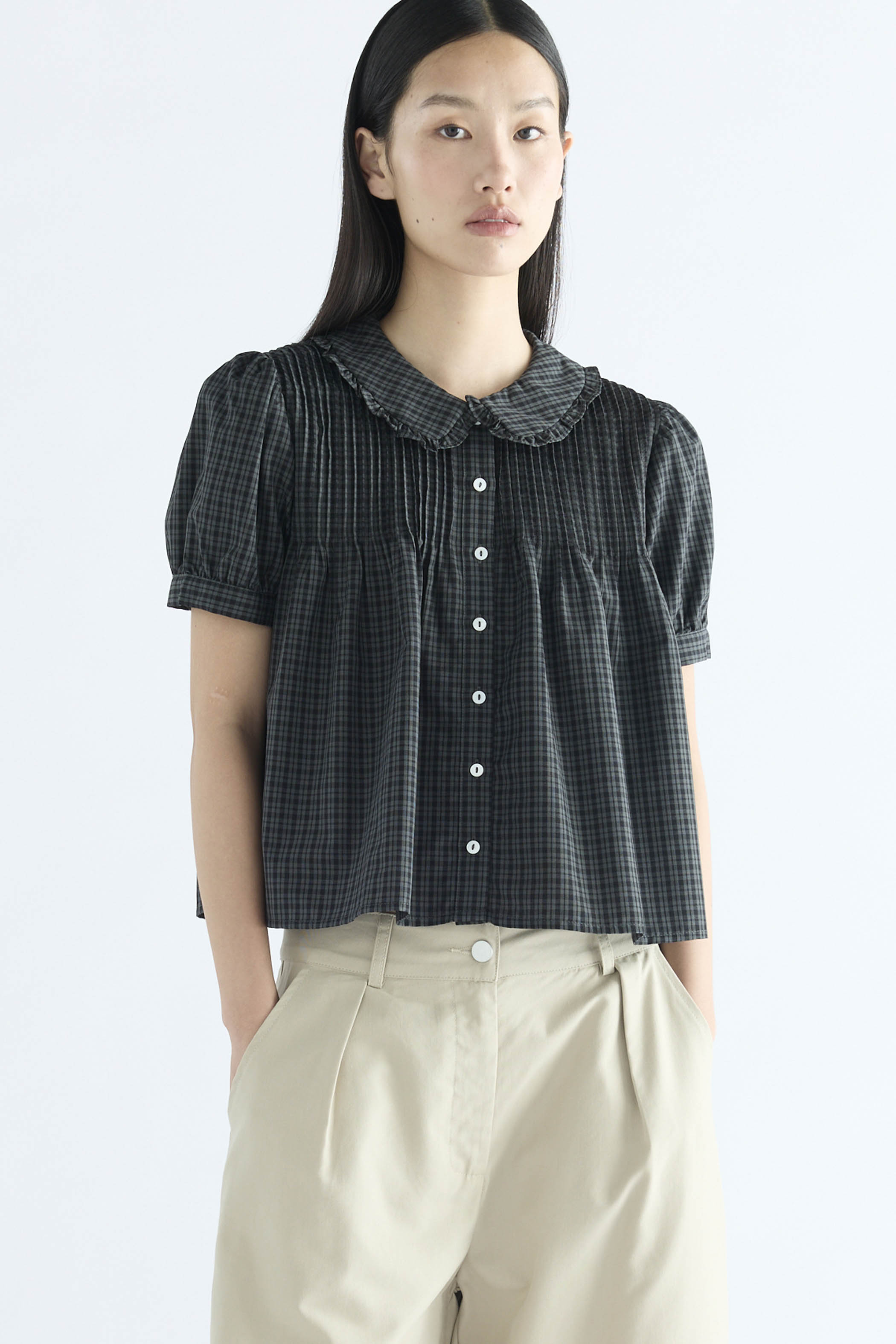 Tarea Pin-Tuck Shirt