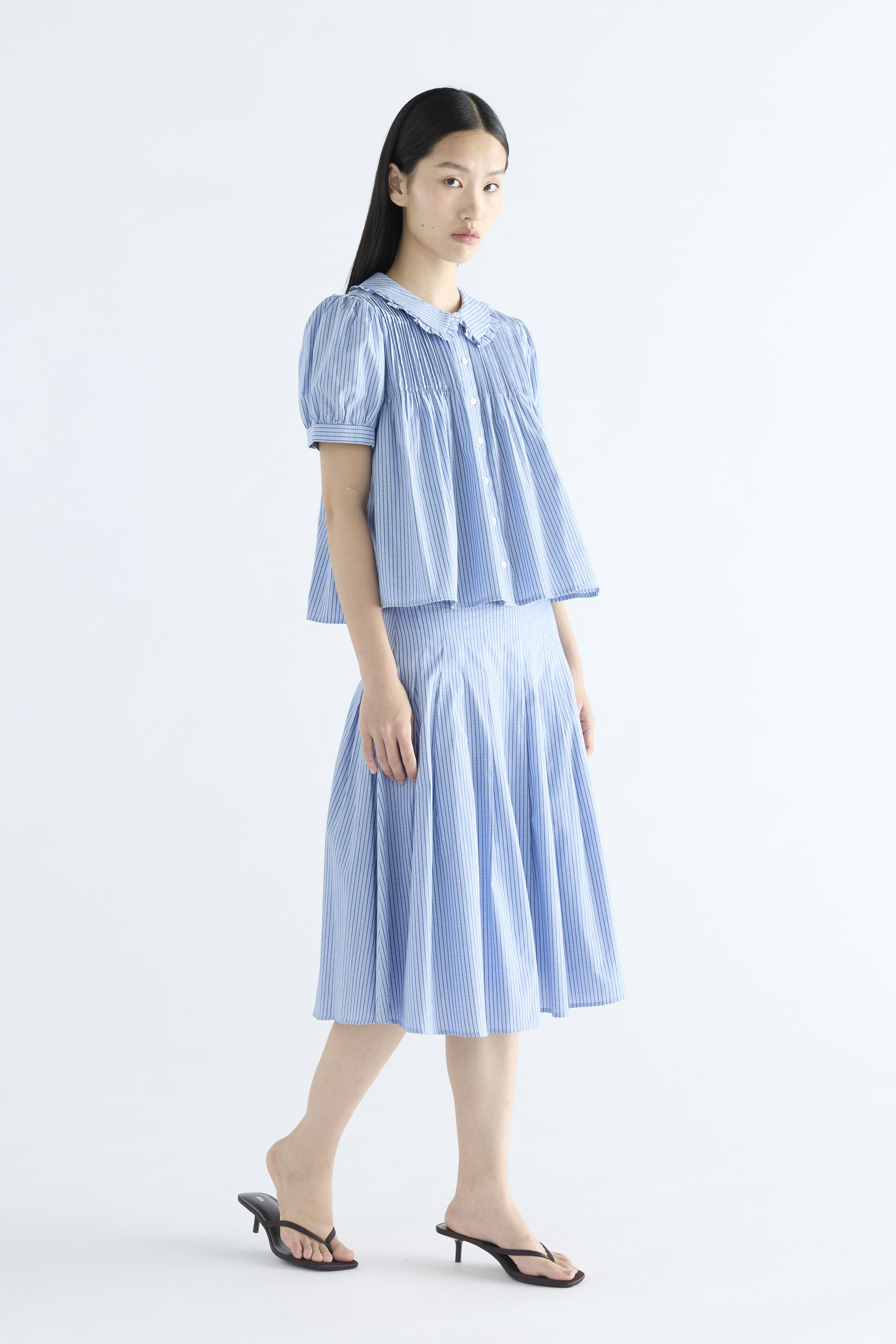 Tarea Pin-Tuck Shirt