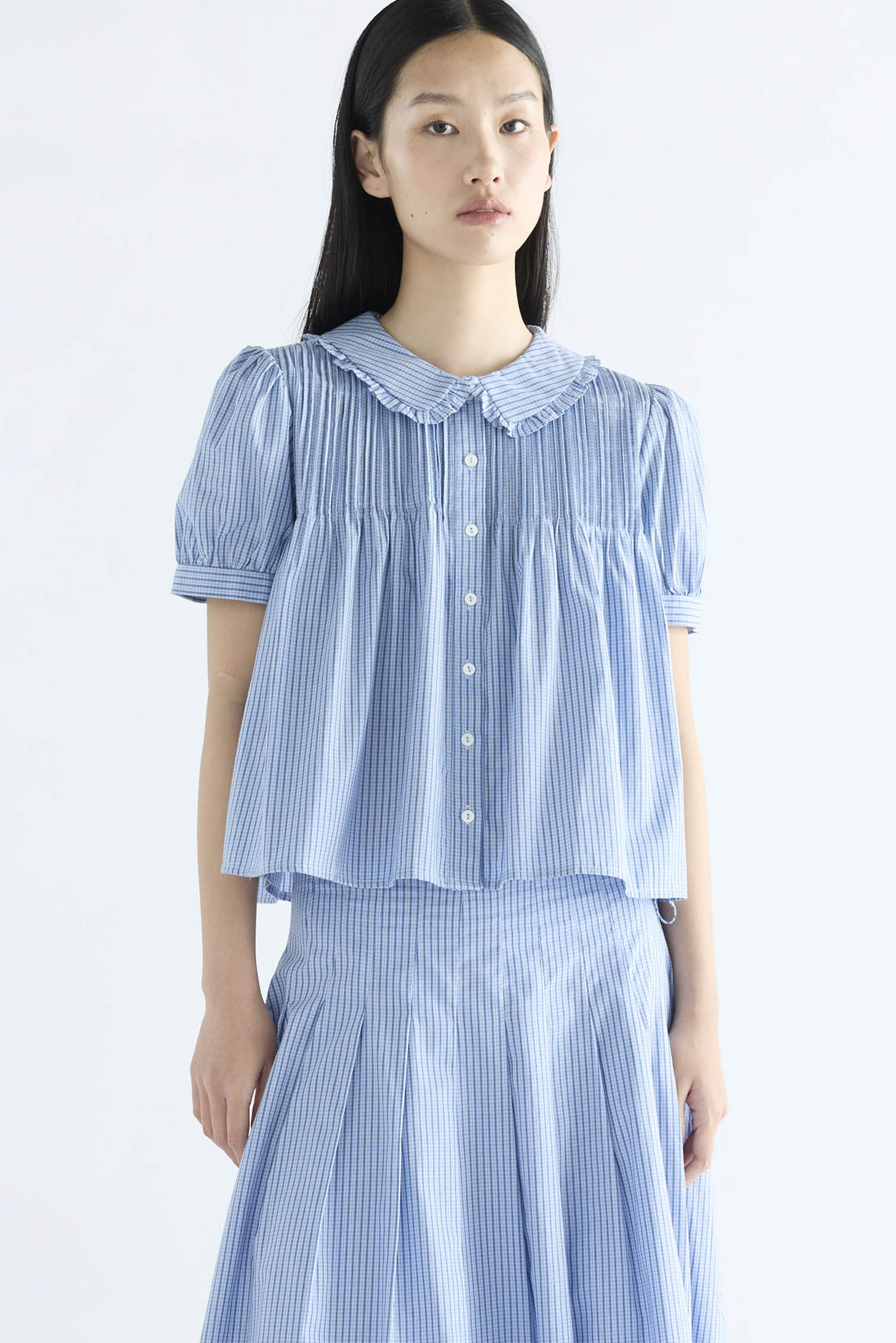 Tarea Pin-Tuck Shirt