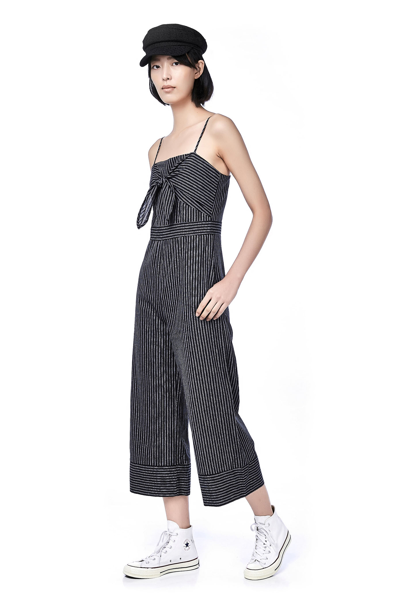 Yriana Front-Tie Jumpsuit 
