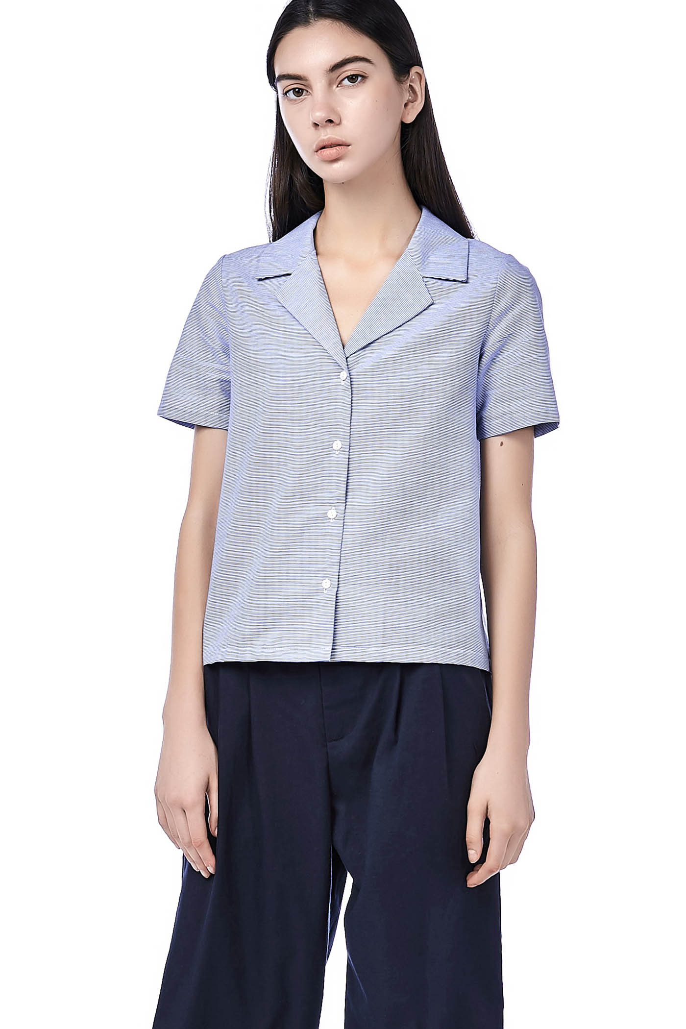 Soll Collared Blouse 