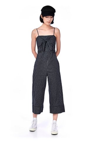 Yriana Front-Tie Jumpsuit 