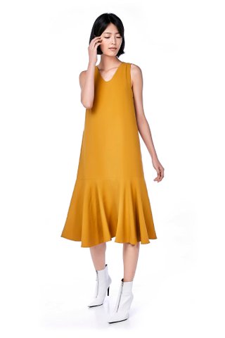 Yuna Drop-Waist Maxi Dress 