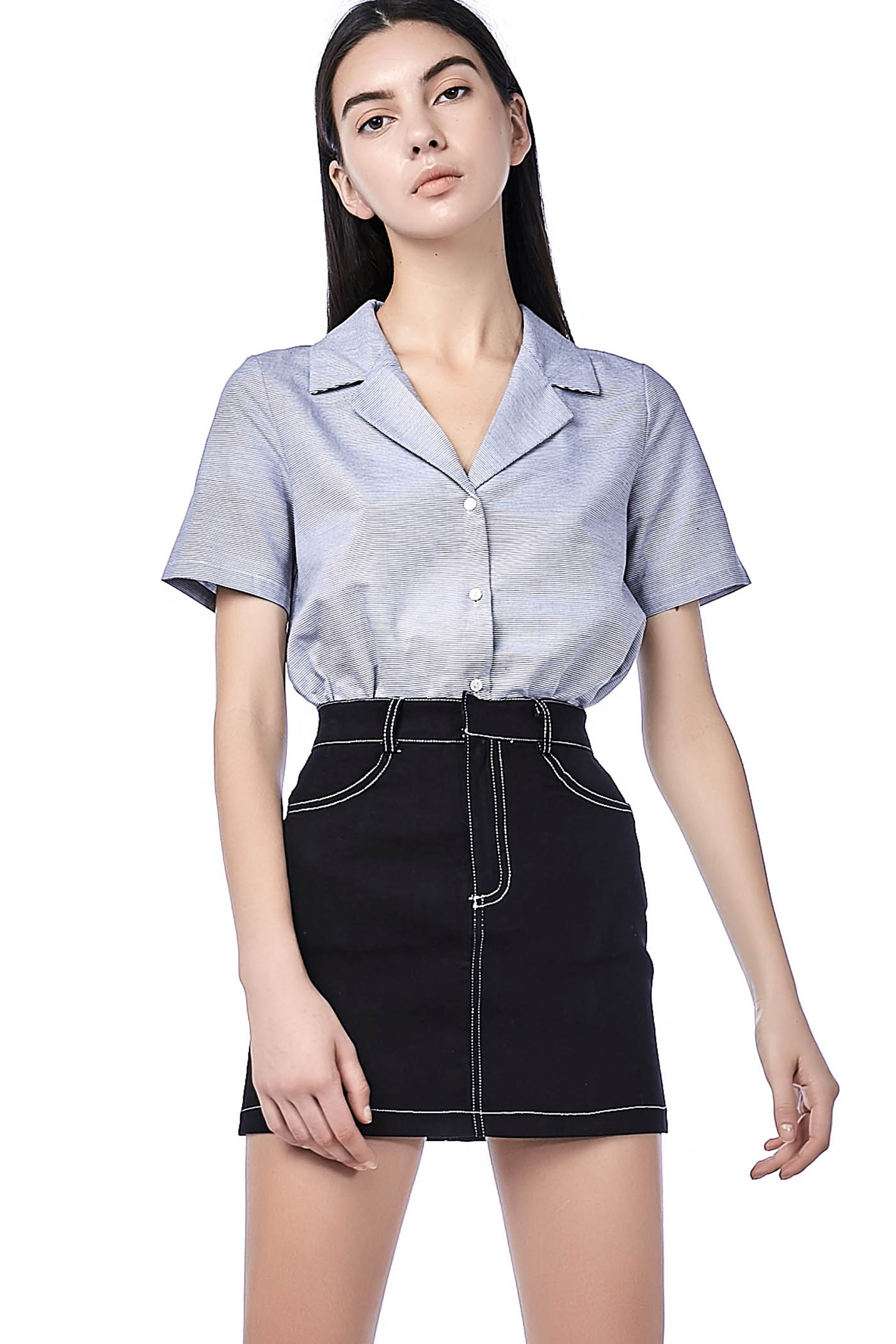 Soll Collared Blouse