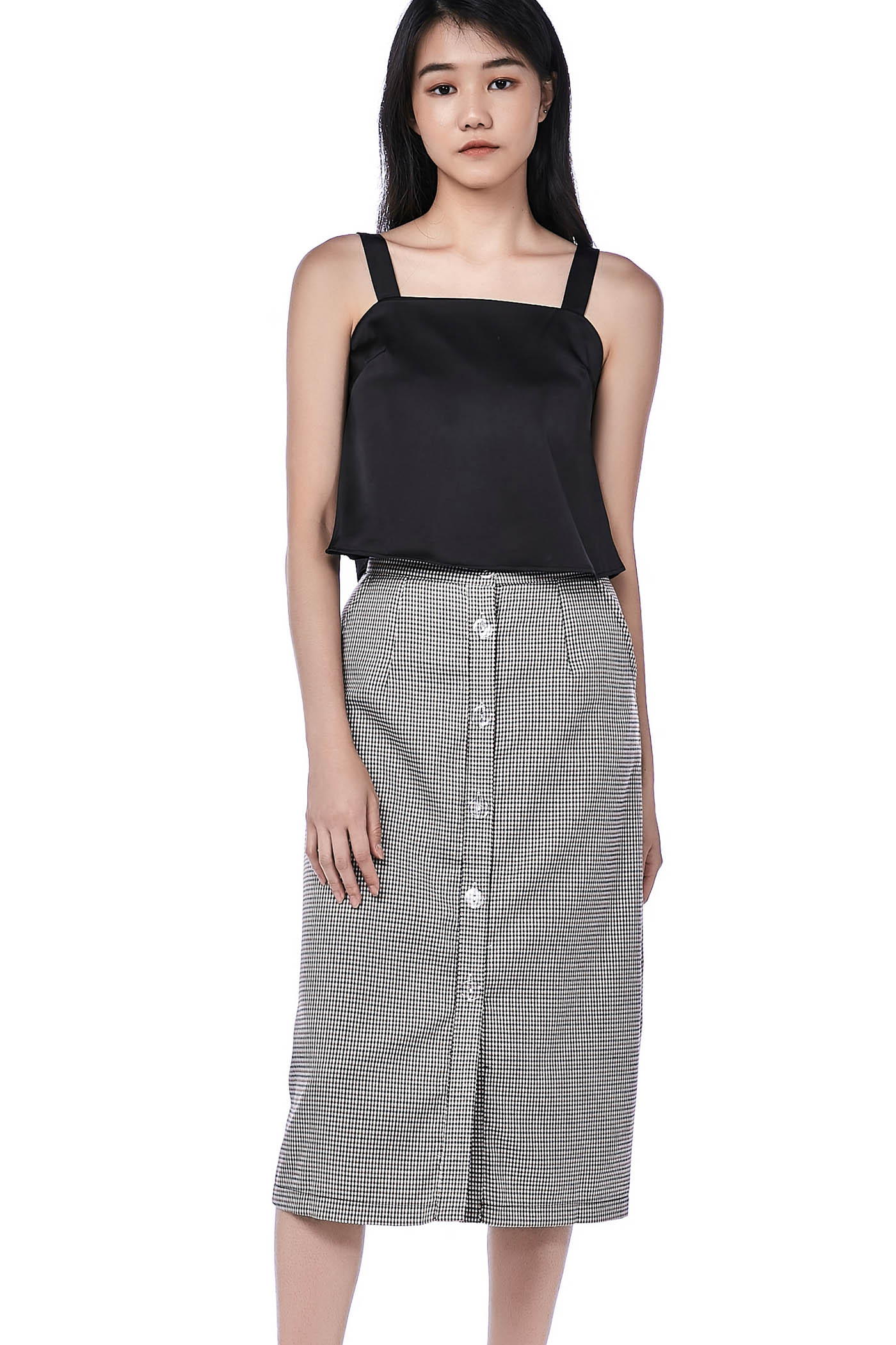Nelly Square Neck Crop Top 