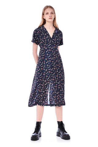 Delacey Collared Maxi Dress 