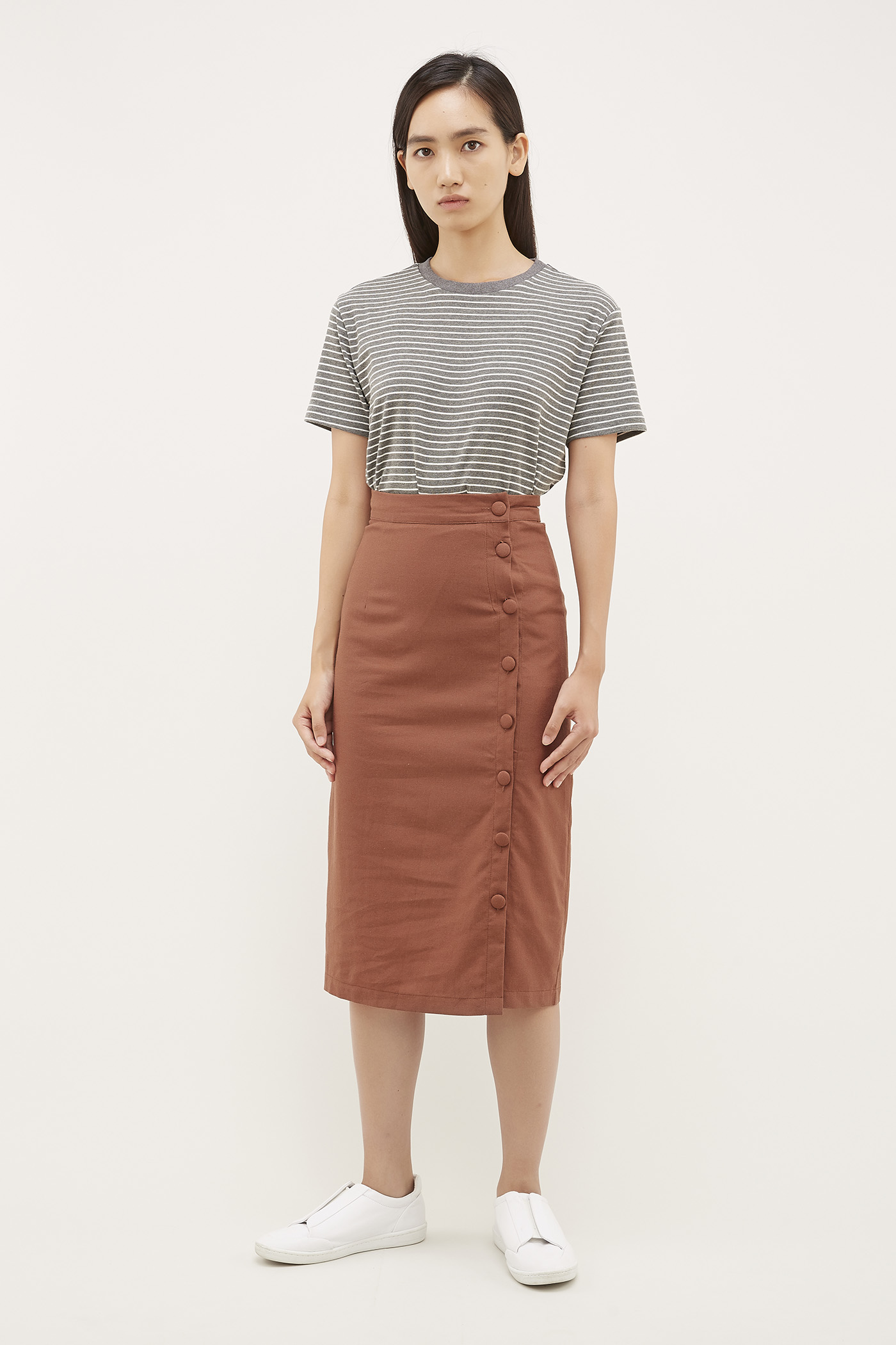 Thady Linen Skirt 