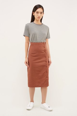 Thady Linen Skirt 