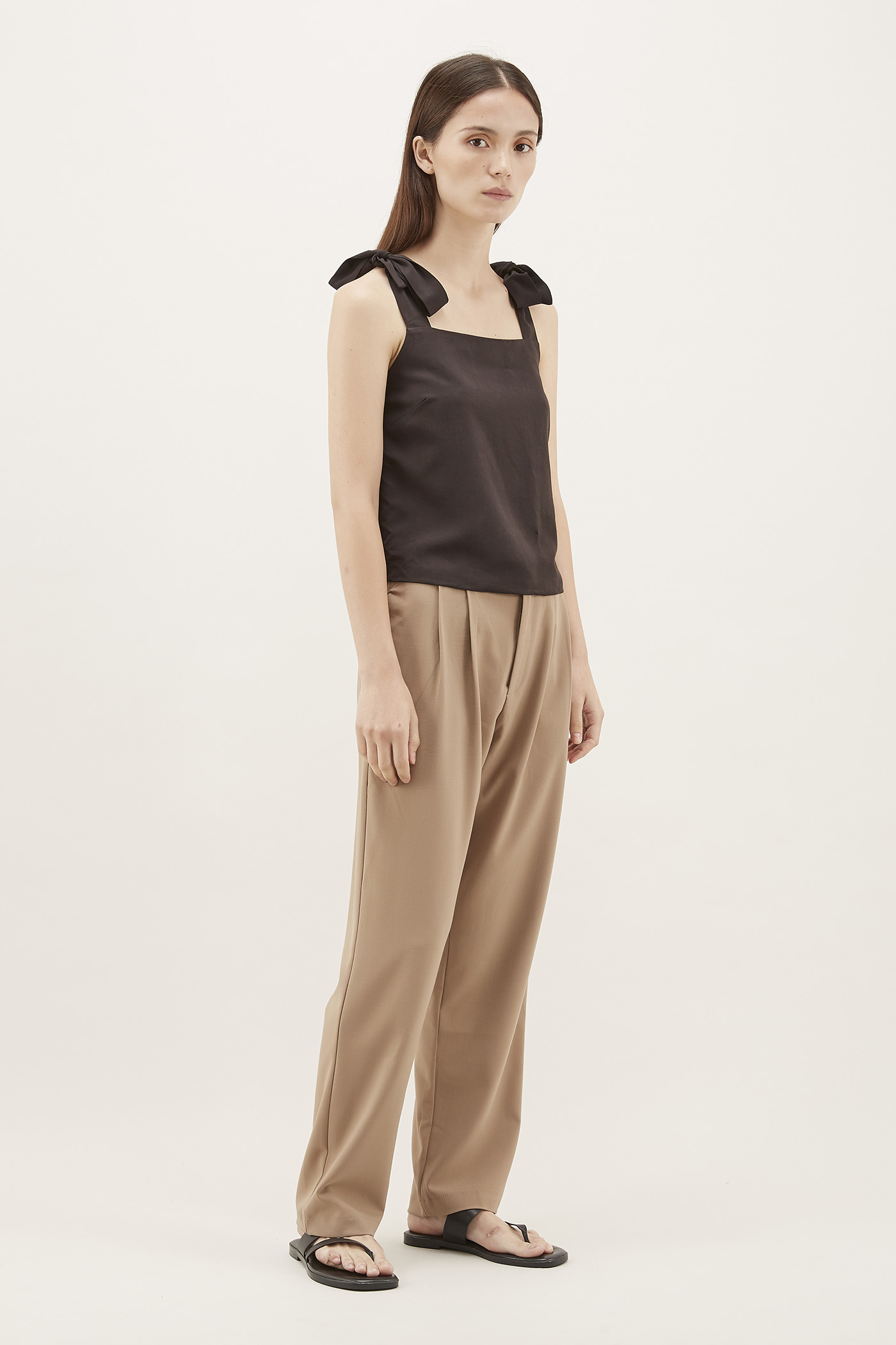 Indiana Front-pleat Trousers 